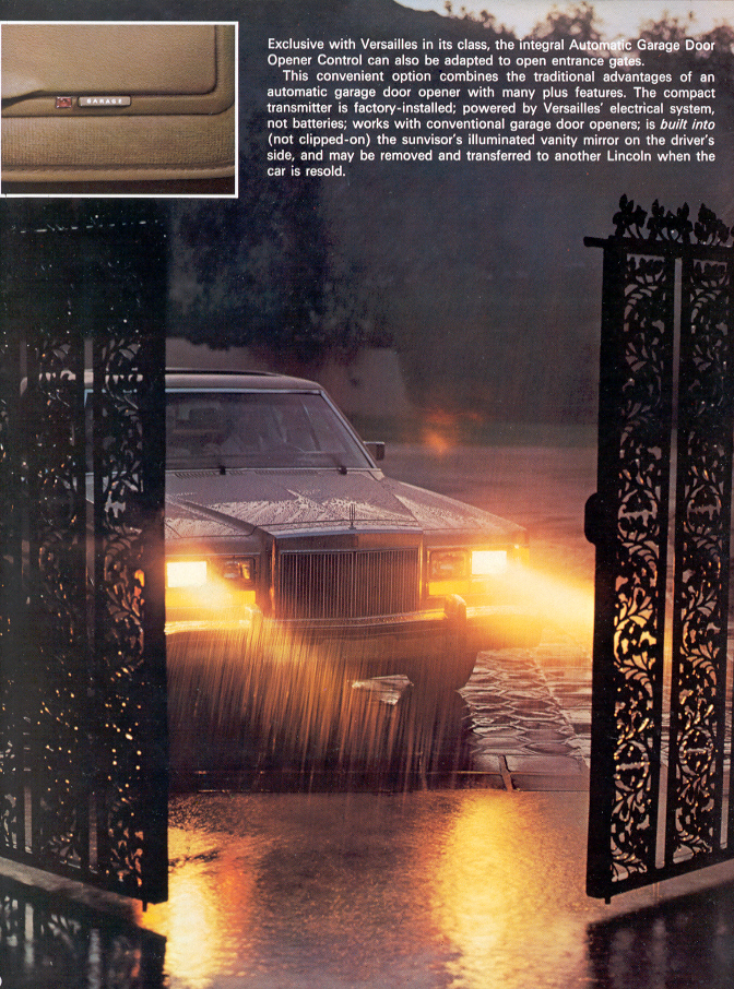 1979 Lincoln Versailles Brochure Page 12